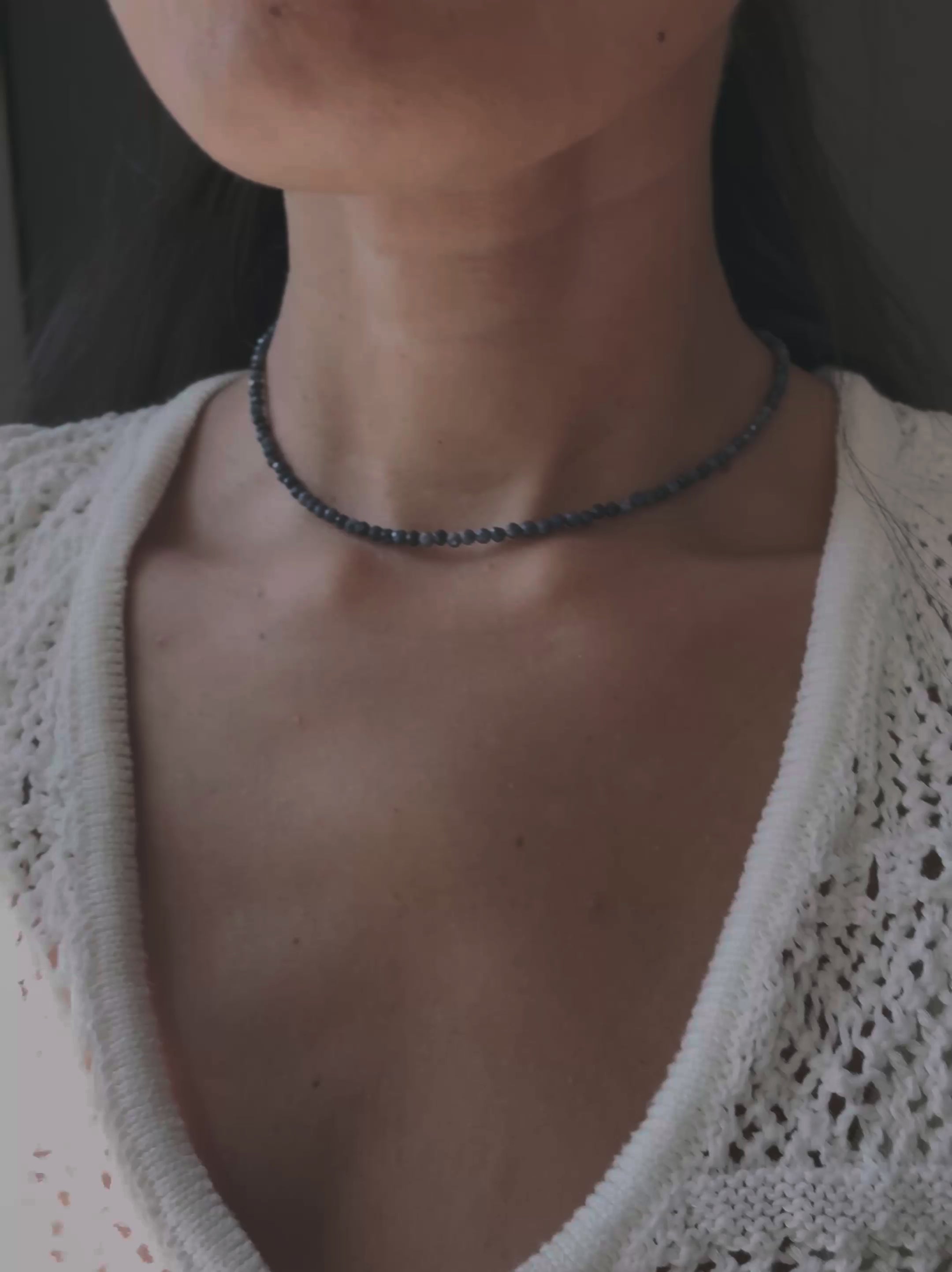 Khemia Legacy - Blue Saphire Birthstone Choker (Virgo)