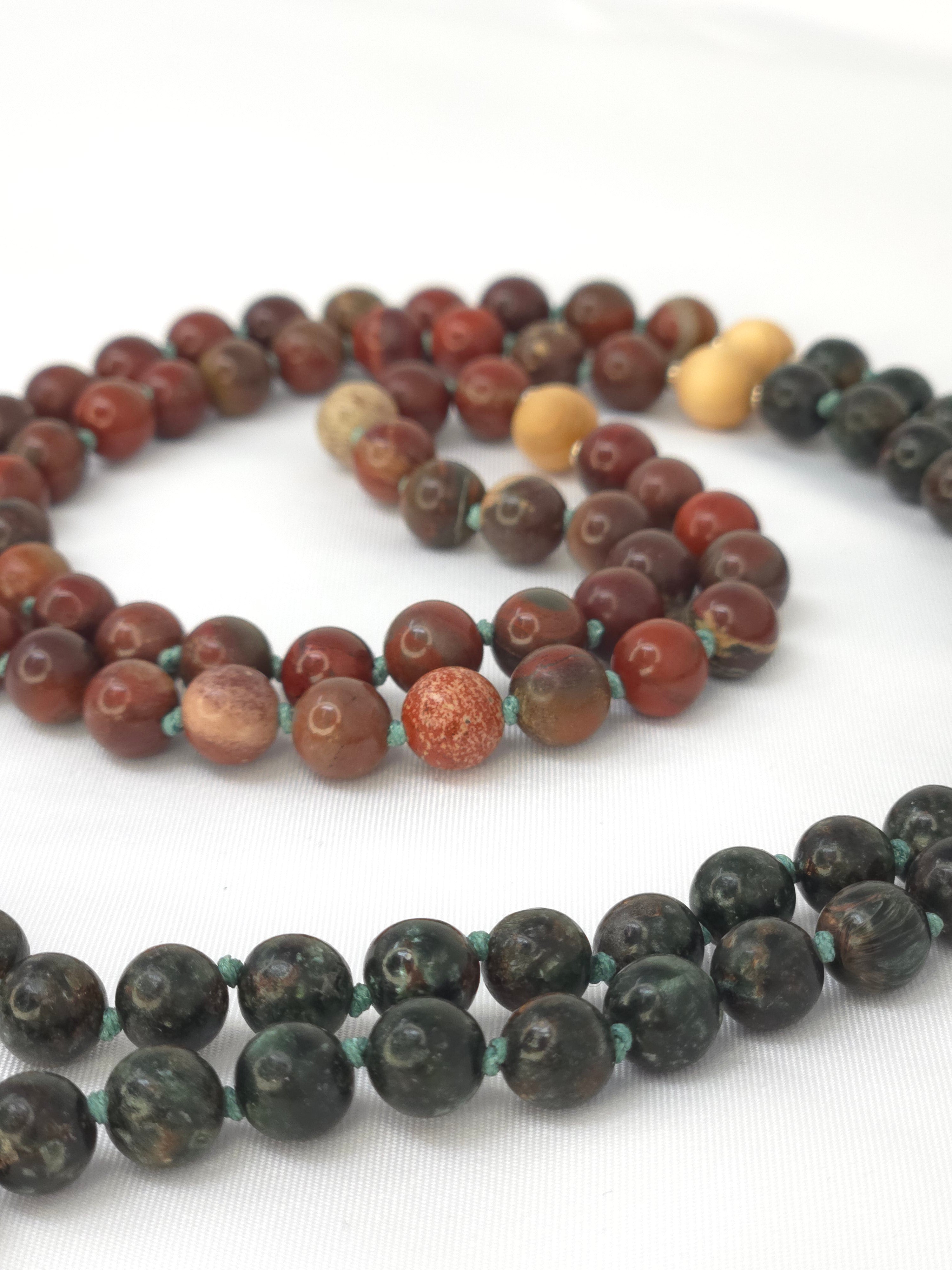 Khemia Legacy Japa Mala - Spiritual Connection, Balance & Protection