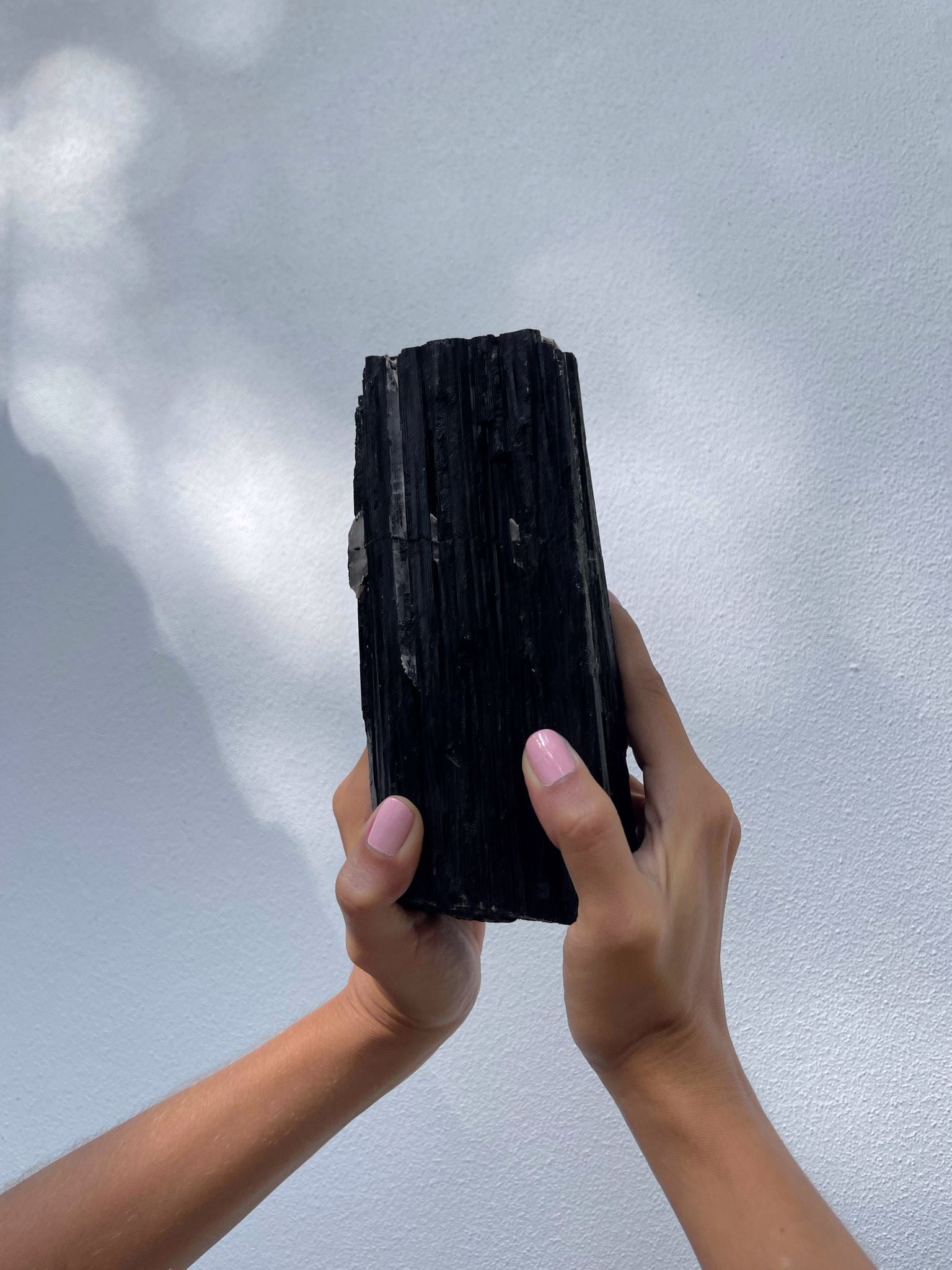 Large Raw Black Tourmaline for Protection & Grounding