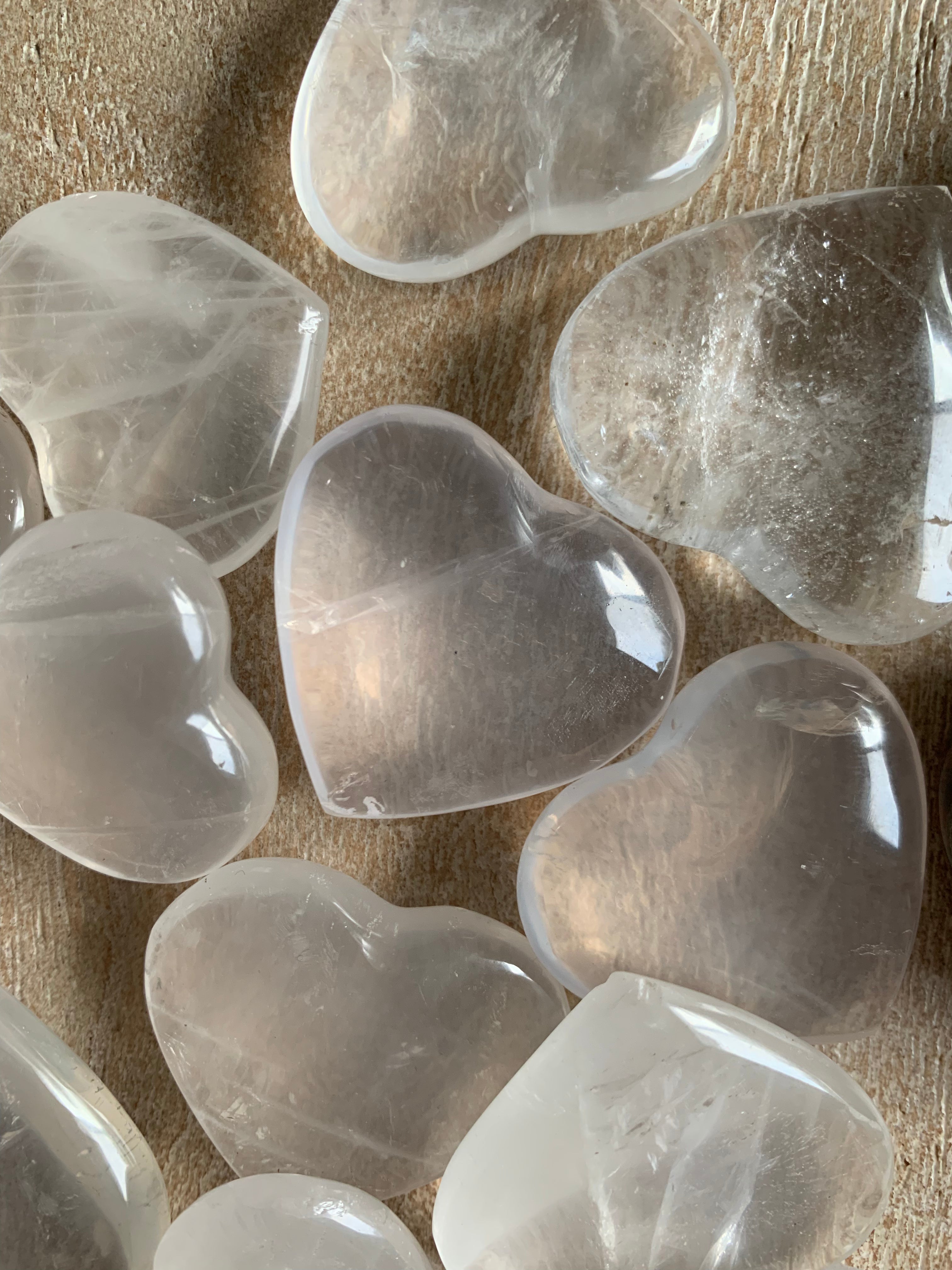 Choose Your Crystal Mini Hearts for On-The-Go Meditation