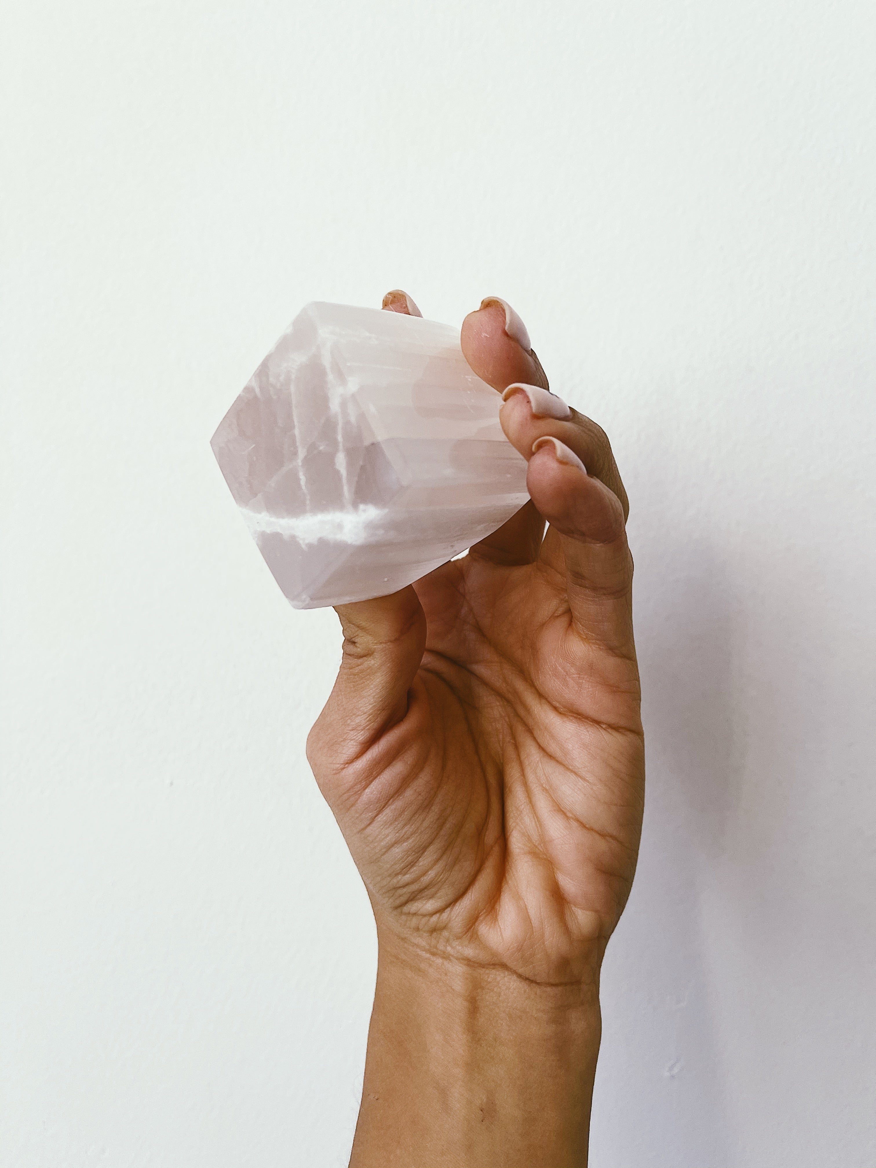 Selenite Crystal Cubes for Energy Clearing & meditation