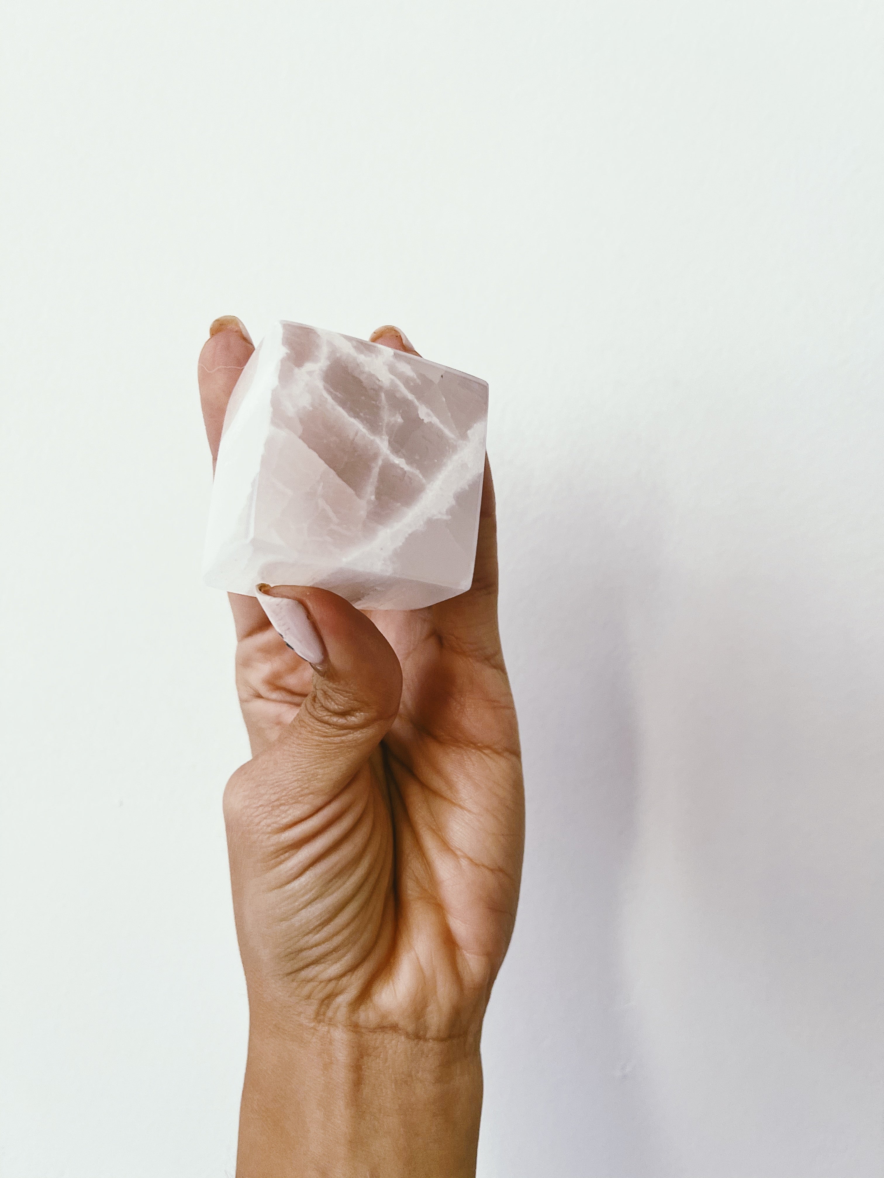 Selenite Crystal Cubes for Energy Clearing & meditation