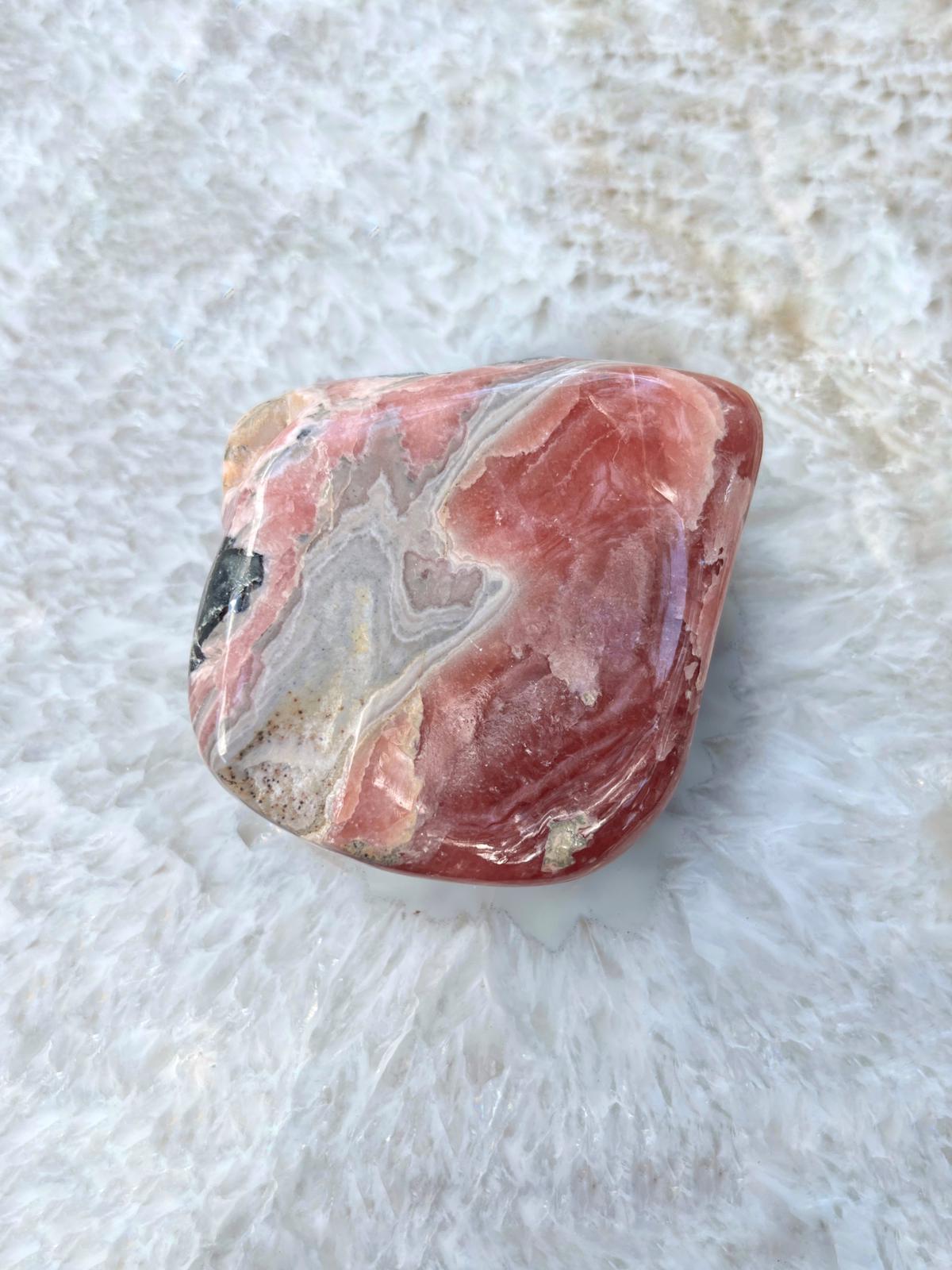 Rhodochrosite Free forms for Healing, Comfort, Harmony, Compassion and Self-love