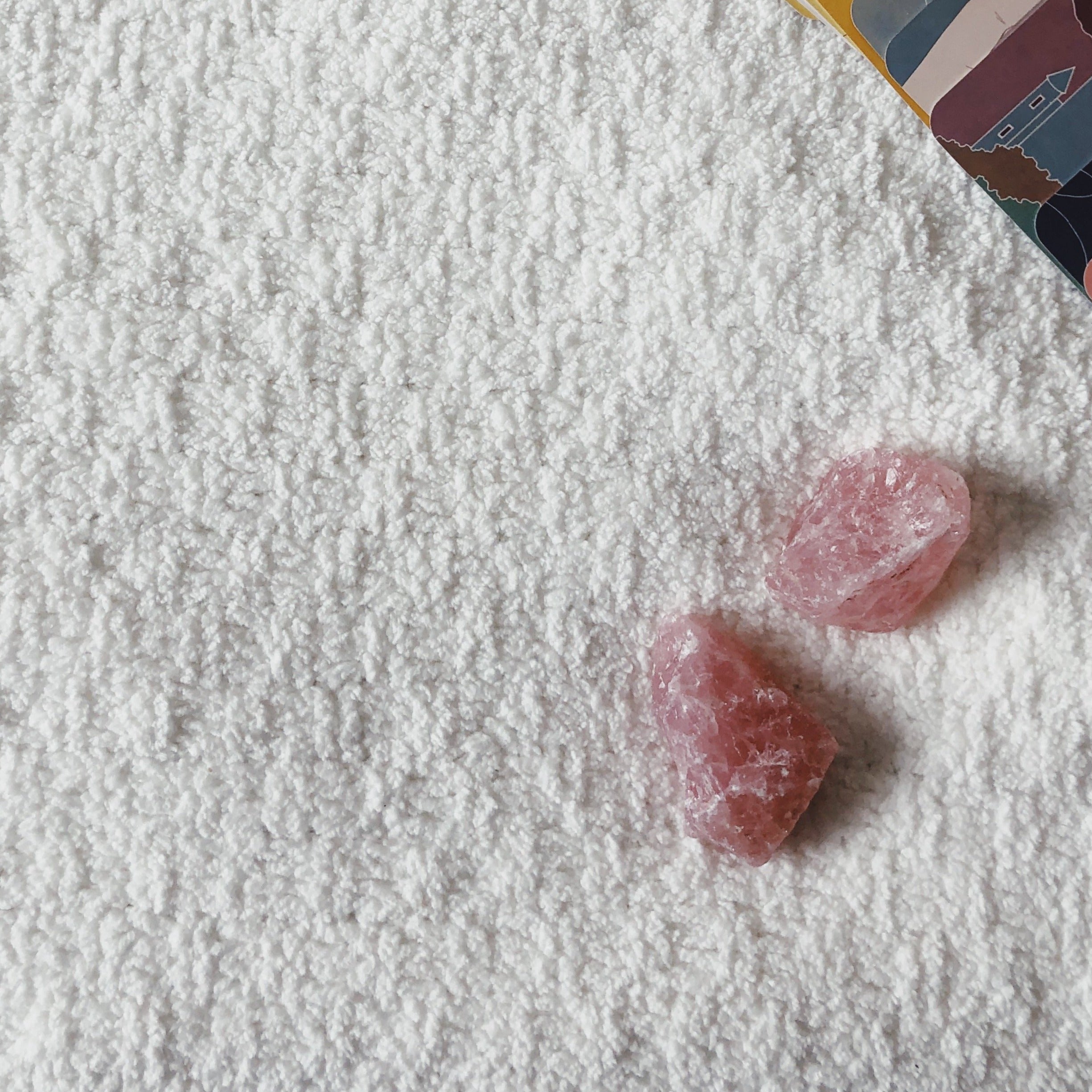 Raw Rose Quartz for Unconditional Love