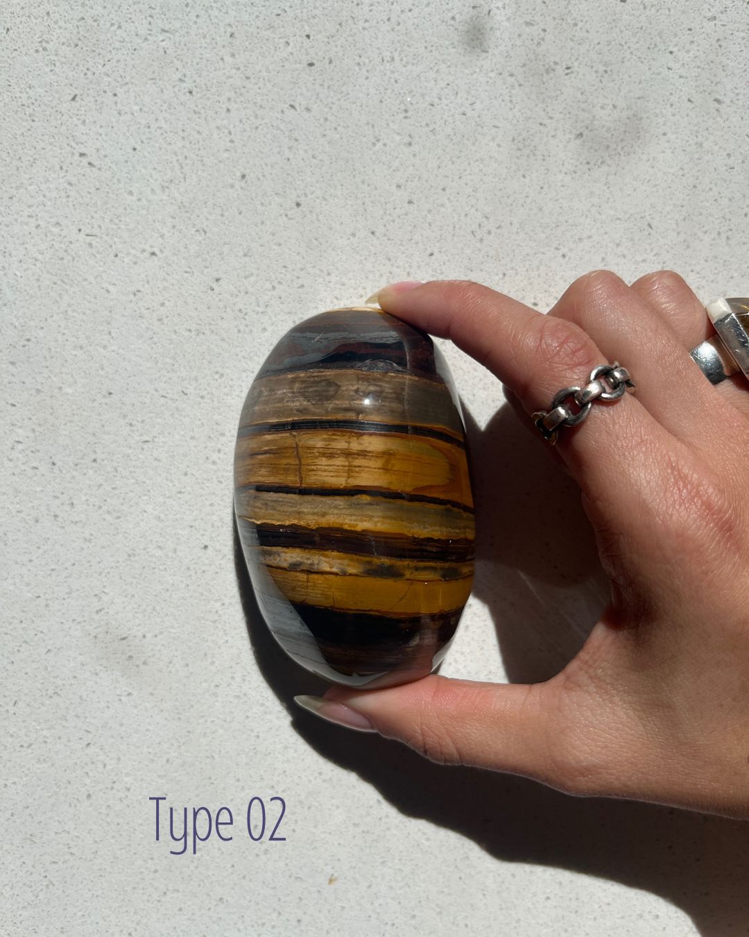 Tiger's Eye Mighty stone for Protection, Courage & Drive