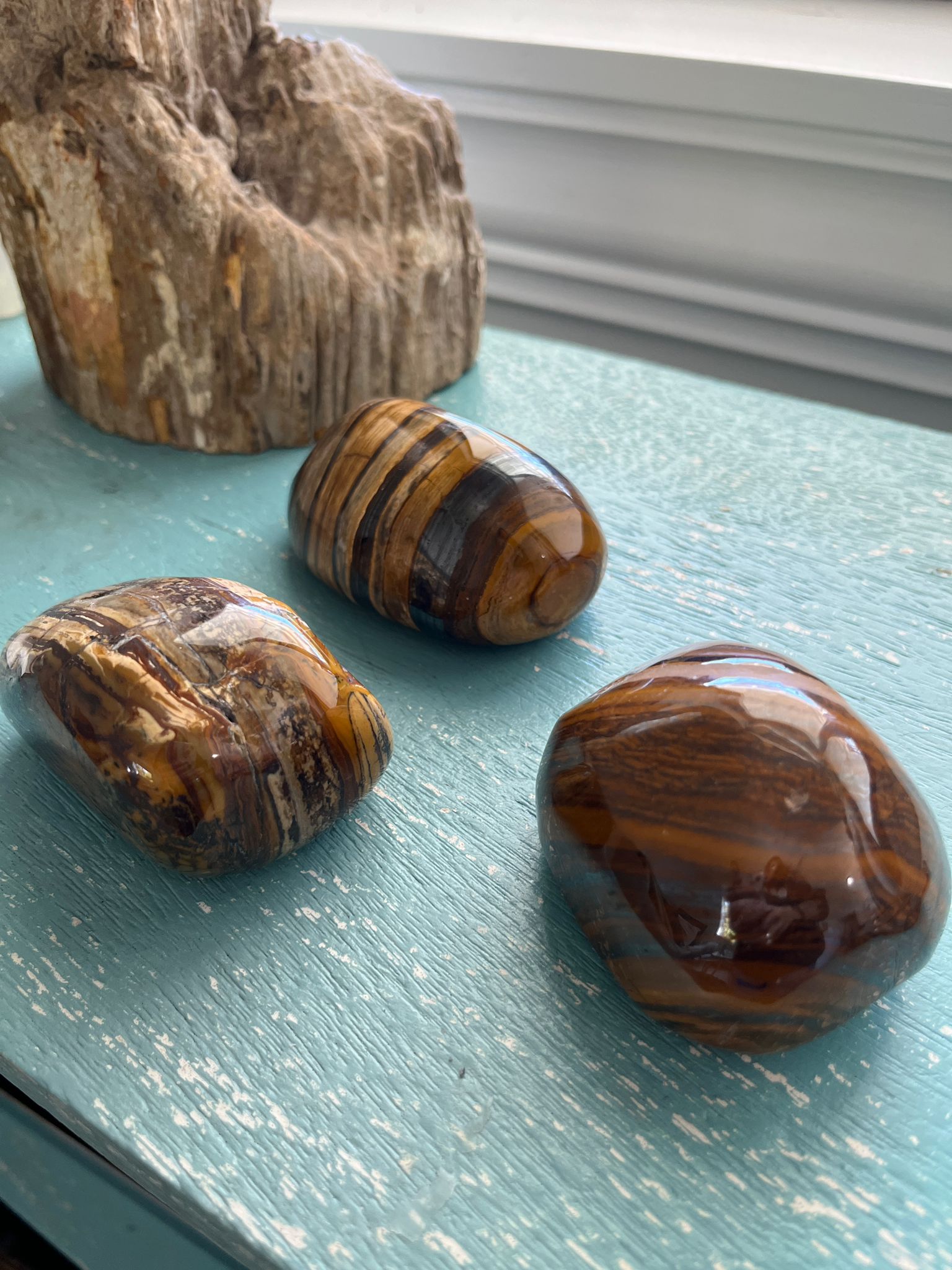 Tiger's Eye Mighty stone for Protection, Courage & Drive