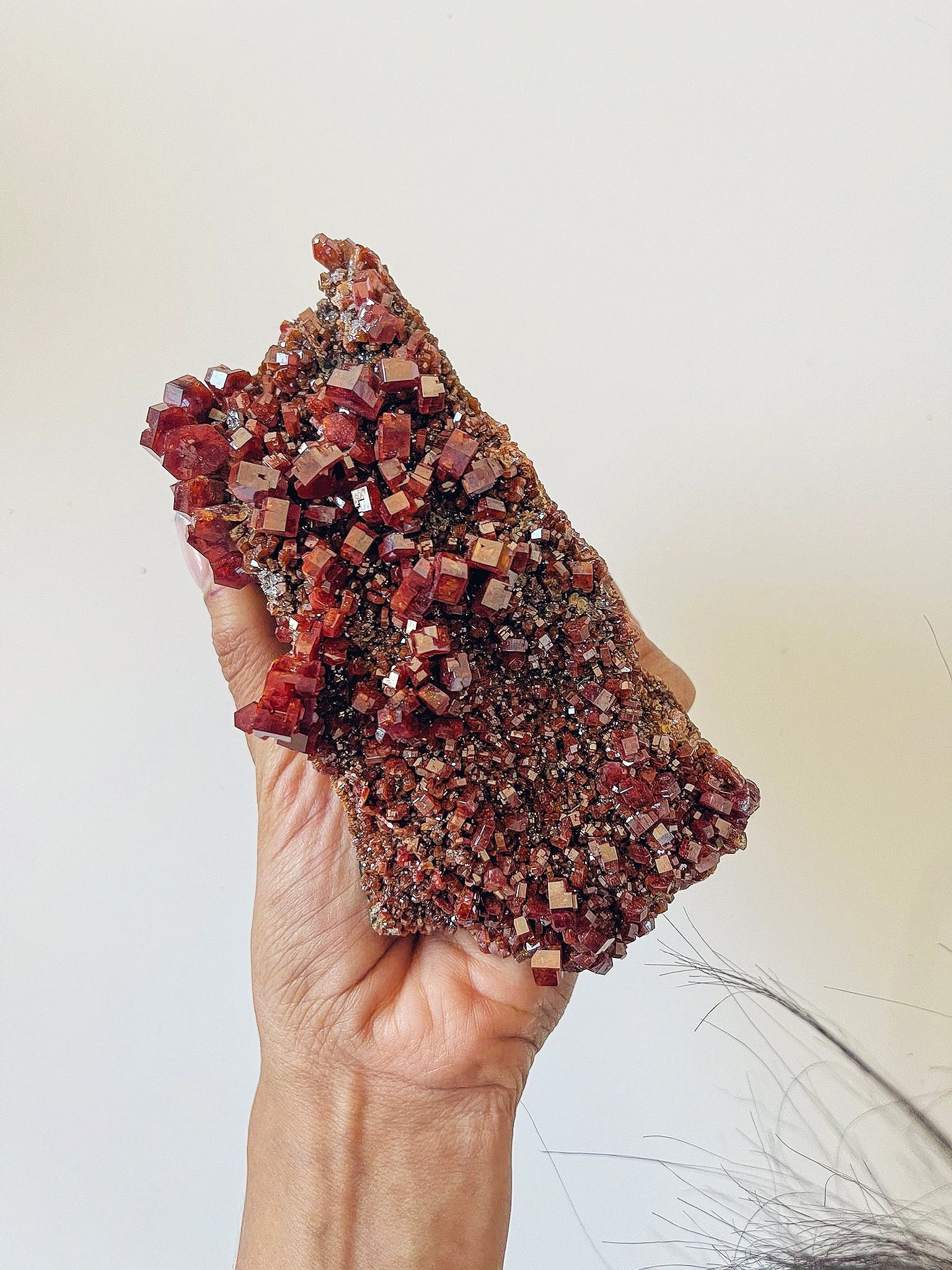 Vanadinite Crystal Clusters for Creativity, fertility, sacral healing