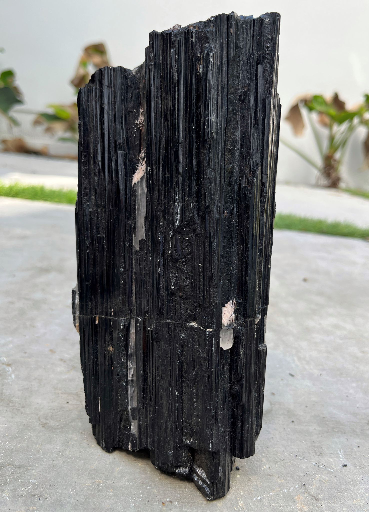 Large Raw Black Tourmaline for Protection & Grounding